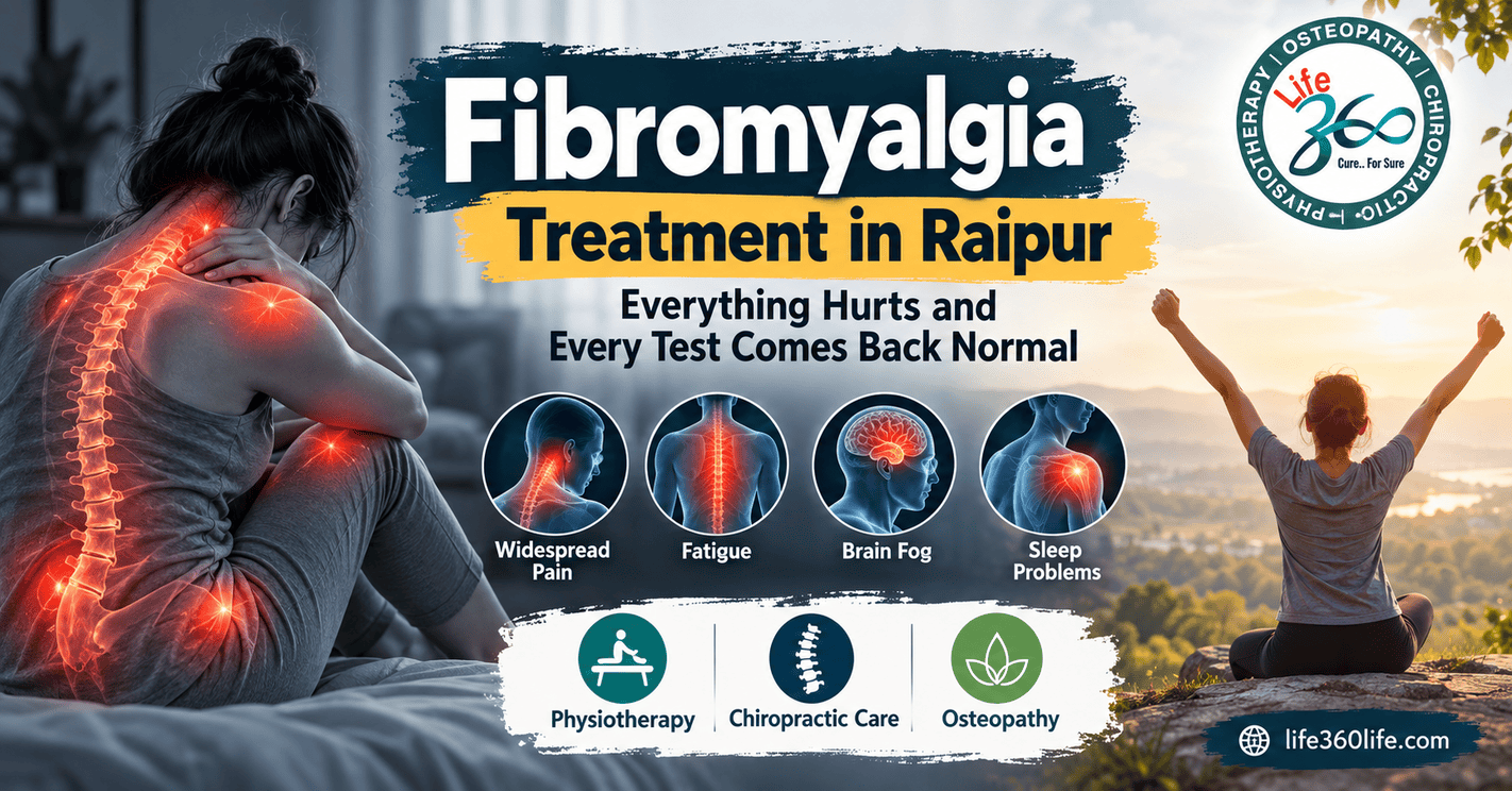 Fibromyalgia treatment in Raipur: everything hurts and every test comes back normal