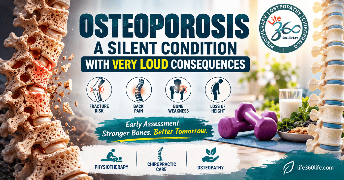 Osteoporosis treatment in Raipur: a silent condition with very loud consequences