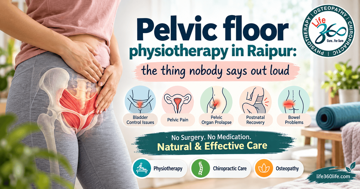 Pelvic floor physiotherapy in Raipur: the thing nobody says out loud
